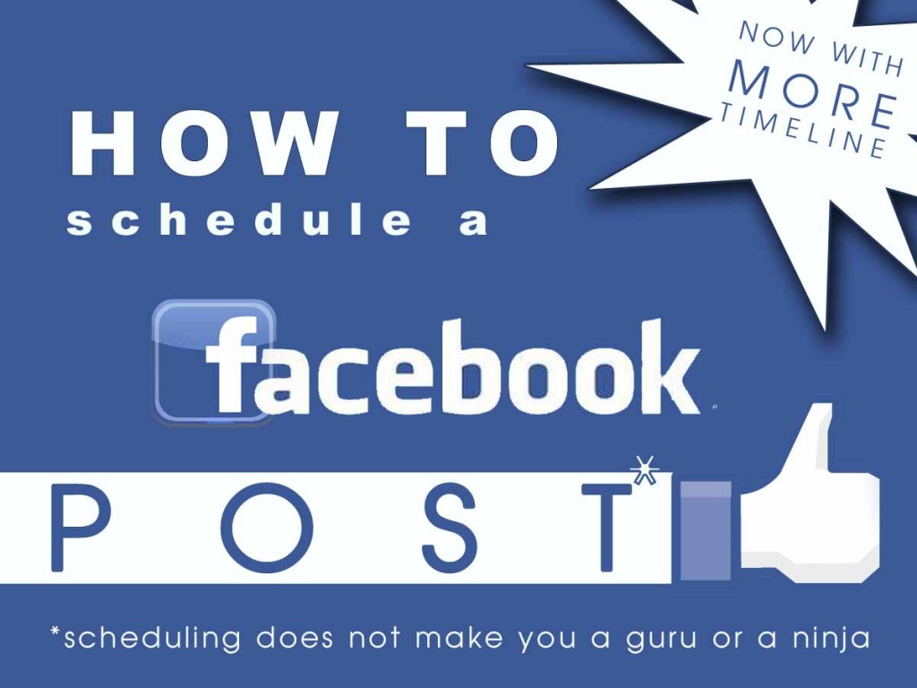 How To Schedule A Facebook Page Post